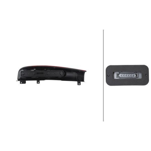 Heckleuchte Hella 2SK 964 596-021 für Mercedes Benz Mercedes Benz Rechts