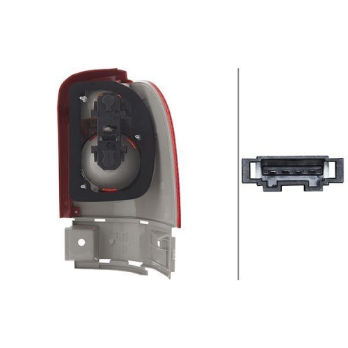 Heckleuchte Hella 2VA 964 957-011 f&uuml;r VW Links