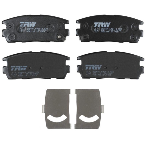 Bremsbelagsatz Scheibenbremse Trw GDB1716 Cotec f&uuml;r Suzuki Vauxhall Chevrolet