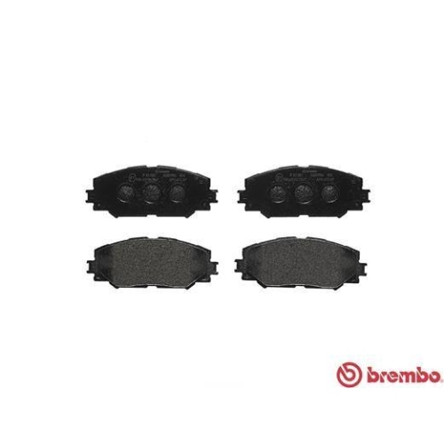 Bremsbelagsatz Scheibenbremse Brembo P83082 Prime Line f&uuml;r Toyota Pontiac