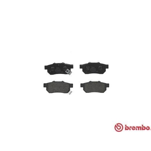 Bremsbelagsatz Scheibenbremse Brembo P28025 Prime Line f&uuml;r Honda Isuzu