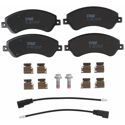 Bremsbelagsatz Scheibenbremse Trw GDB1723 Cotec f&uuml;r Ford Vorderachse