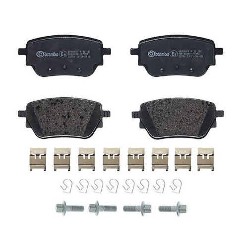 Bremsbelagsatz Scheibenbremse Brembo P50151 Prime Line für Mercedes Benz