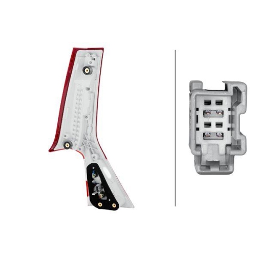 Heckleuchte Hella 2TZ 011 528-041 f&uuml;r Volvo Rechts