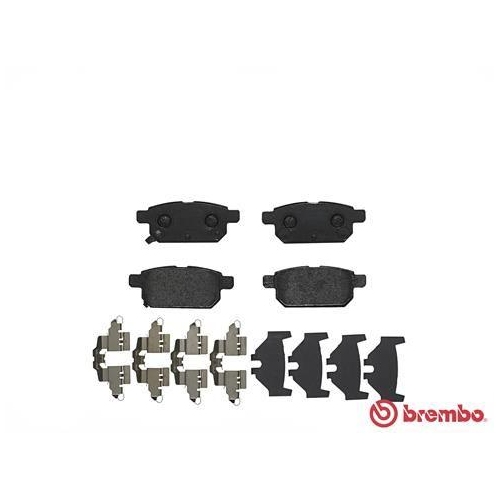 Bremsbelagsatz Scheibenbremse Brembo P79029 Prime Line f&uuml;r Nissan Suzuki