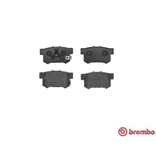 Bremsbelagsatz Scheibenbremse Brembo P28051 Prime Line f&uuml;r Honda Isuzu Nissan