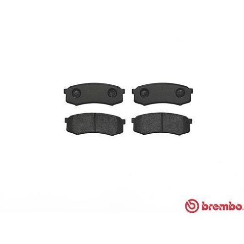 Bremsbelagsatz Scheibenbremse Brembo P83024 Prime Line f&uuml;r Mitsubishi Nissan