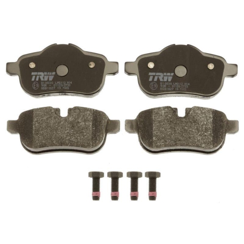 Bremsbelagsatz Scheibenbremse Trw GDB1827 f&uuml;r Bmw Hinterachse