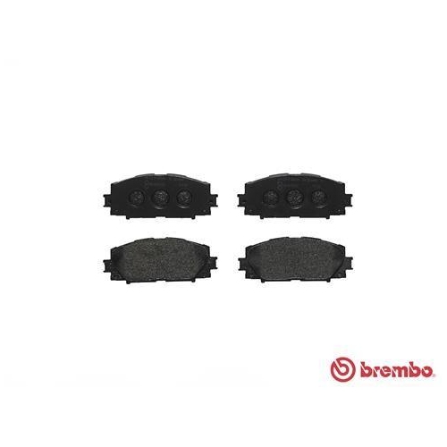 Bremsbelagsatz Scheibenbremse Brembo P83106 Prime Line f&uuml;r Toyota Haval