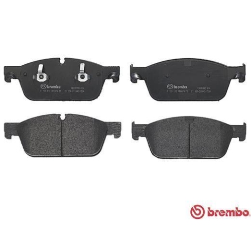 Bremsbelagsatz Scheibenbremse Brembo P50112 Prime Line f&uuml;r Mercedes Benz