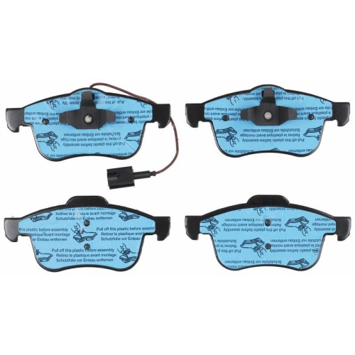 Brake Pad Set Disc Brake Trw GDB1864 Cotec for Vauxhall Fiat Opel Front Axle