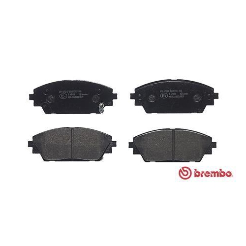 Bremsbelagsatz Scheibenbremse Brembo P49050 Prime Line f&uuml;r Mazda Mazda (changan)