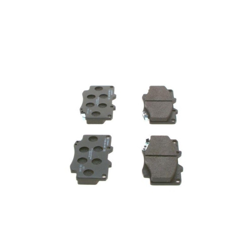 Bremsbelagsatz Scheibenbremse Bosch 0986494497 f&uuml;r Toyota Lexus Vorderachse