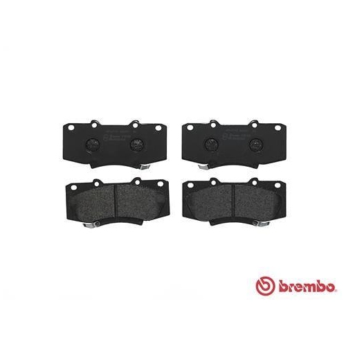 Bremsbelagsatz Scheibenbremse Brembo P83140 Prime Line f&uuml;r Toyota Vorderachse