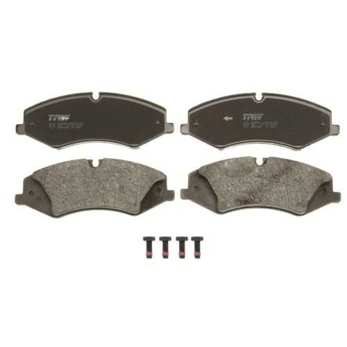Brake Pad Set Disc Brake Trw GDB1825 Cotec for Land Rover Front Axle