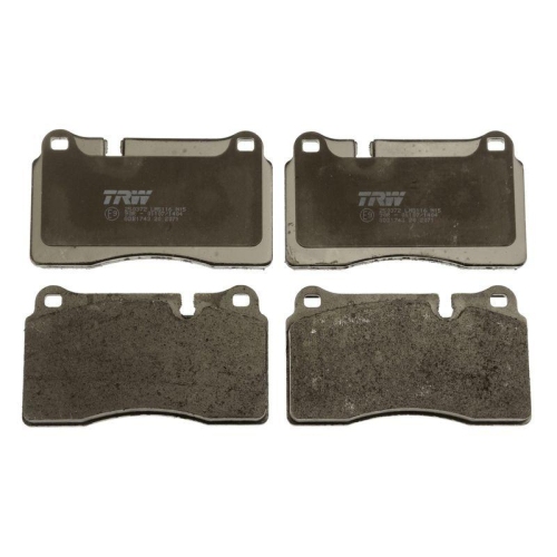 Bremsbelagsatz Scheibenbremse Trw GDB1743 Cotec f&uuml;r Land Rover Vorderachse
