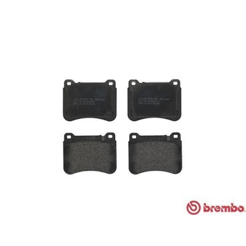 Bremsbelagsatz Scheibenbremse Brembo P50073 Prime Line f&uuml;r Mercedes Benz