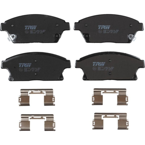 Bremsbelagsatz Scheibenbremse Trw GDB1847 Cotec f&uuml;r Vauxhall Chevrolet Buick