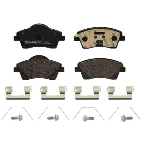 Bremsbelagsatz Scheibenbremse Brembo P86033 Prime Line für Volvo Geely Lynk & Co