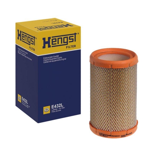 Luftfilter Hengst Filter E432L f&uuml;r Citro&euml;n Nissan Renault Fuchs