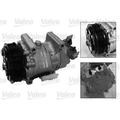 Kompressor Klimaanlage Valeo 813189 Valeo Core-flex f&uuml;r Citro&euml;n Peugeot Naza