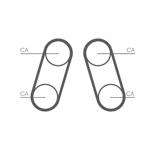 Zahnriemen Continental Ctam CT1097 f&uuml;r MG Rover Land Rover