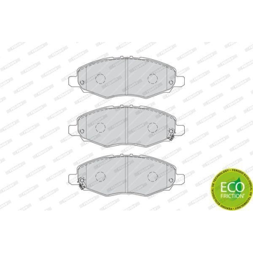 Brake Pad Set Disc Brake Ferodo FDB1836 Premier Eco Friction for Toyota