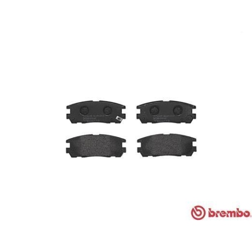 Bremsbelagsatz Scheibenbremse Brembo P59021 Prime Line f&uuml;r Honda Isuzu Nissan