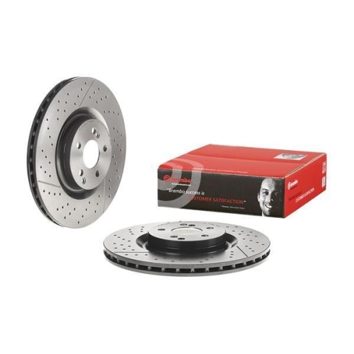 Bremsscheibe Brembo 09.D339.11 Prime Line - Uv Coated f&uuml;r Mercedes Benz