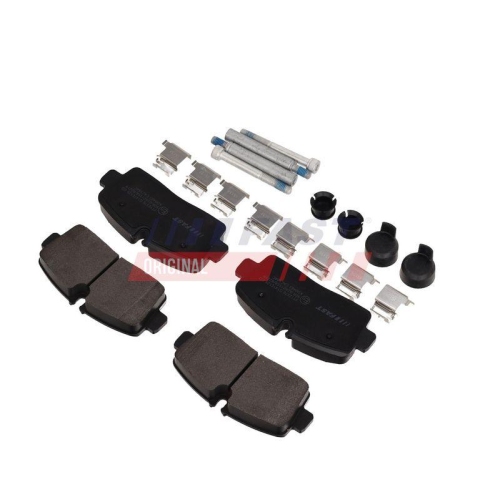 Bremsbelagsatz Scheibenbremse Fast FT12376 f&uuml;r Iveco Hinterachse