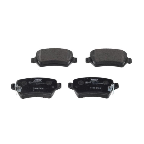 Bremsbelagsatz Scheibenbremse Valeo 301584 First für Opel Vauxhall Chevrolet Kia