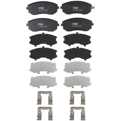 Bremsbelagsatz Scheibenbremse Trw GDB3371 Cotec f&uuml;r Subaru Vorderachse