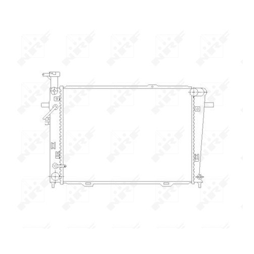 K&uuml;hler Motork&uuml;hlung Nrf 53496 f&uuml;r Hyundai Kia
