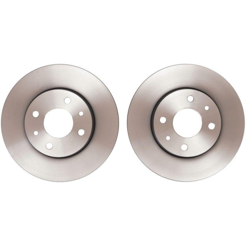 TRW 2X Bremsscheibe Hinterachse f&uuml;r Alfa Romeo Fiat Ford Lancia Abarth