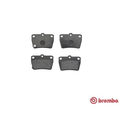 Bremsbelagsatz Scheibenbremse Brembo P83057 Prime Line f&uuml;r Toyota Chery DR