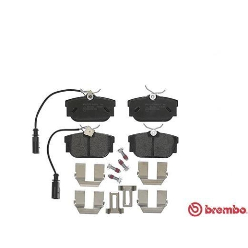 Bremsbelagsatz Scheibenbremse Brembo P85059 Prime Line f&uuml;r Audi Ford Seat Skoda