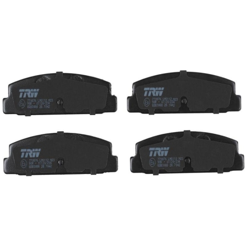 Bremsbelagsatz Scheibenbremse Trw GDB3088 Cotec f&uuml;r Mazda Hinterachse