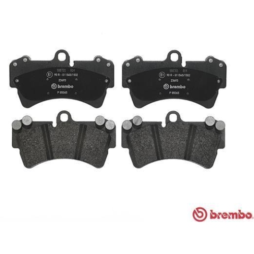 Bremsbelagsatz Scheibenbremse Brembo P85065 Prime Line f&uuml;r Audi Porsche Seat VW