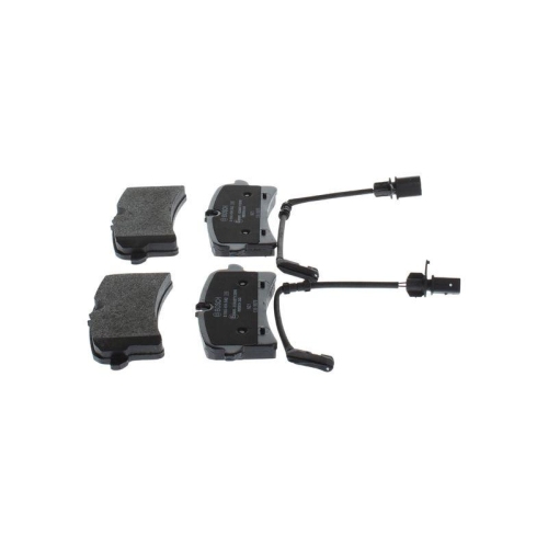 Bremsbelagsatz Scheibenbremse Bosch 0986494842 f&uuml;r Audi Porsche Seat Skoda VW