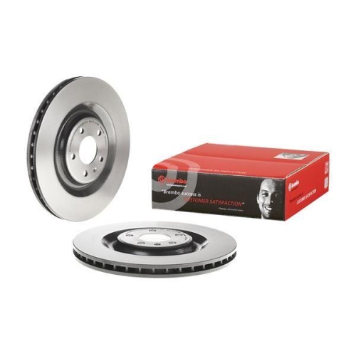 1X Brembo Bremsscheibe Hinterachse Prime Line - Uv Coated f&uuml;r Audi