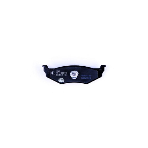 Bremsbelagsatz Scheibenbremse Hella 8DB 355 018-661 f&uuml;r Chrysler Dodge Amc