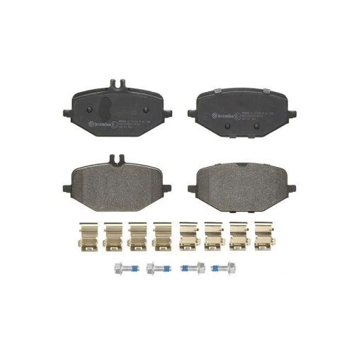 Bremsbelagsatz Scheibenbremse Brembo P50168 Prime Line f&uuml;r Mercedes Benz