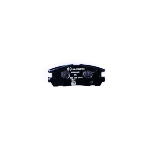 Bremsbelagsatz Scheibenbremse Hella 8DB 355 016-621 f&uuml;r Isuzu Nissan Opel Holden