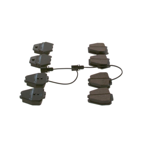 Bremsbelagsatz Scheibenbremse Bosch 0986424690 f&uuml;r Audi VW Vorderachse