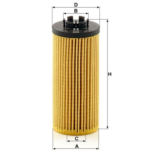 Oil Filter Mann-filter HU 6012 z KIT for Bmw