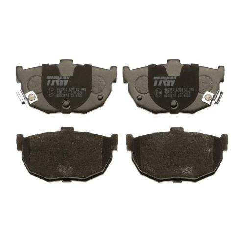 Bremsbelagsatz Scheibenbremse Trw GDB3170 Cotec f&uuml;r Hyundai Kia Hinterachse