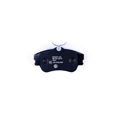 Bremsbelagsatz Scheibenbremse Hella 8DB 355 018-071 f&uuml;r Audi Seat Skoda VW Amc