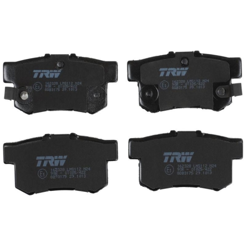 Bremsbelagsatz Scheibenbremse Trw GDB3175 Cotec f&uuml;r Acura Honda MG Rover
