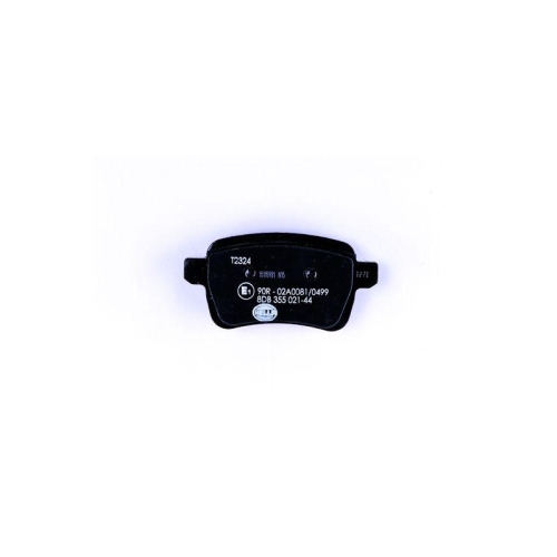 Bremsbelagsatz Scheibenbremse Hella 8DB 355 021-441 f&uuml;r Fiat Ferrari Amc