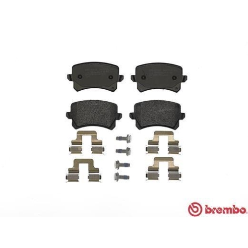 Bremsbelagsatz Scheibenbremse Brembo P85109 Prime Line f&uuml;r Audi Seat Skoda VW